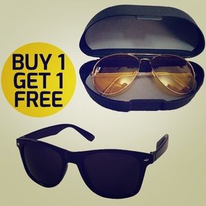 Buy 1 get 1 FREE on ALL Sunglasses